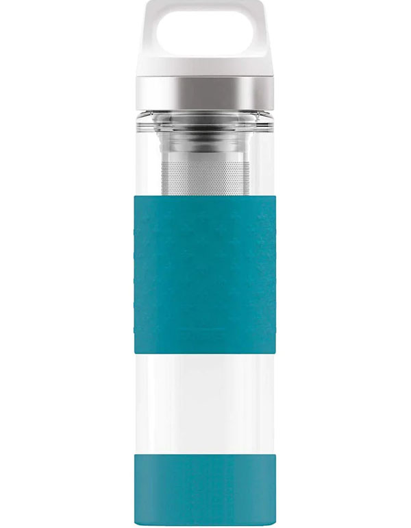 Cover: SIGG Thermo Flask Hot & Cold Glass Aqua Bottle 400ml