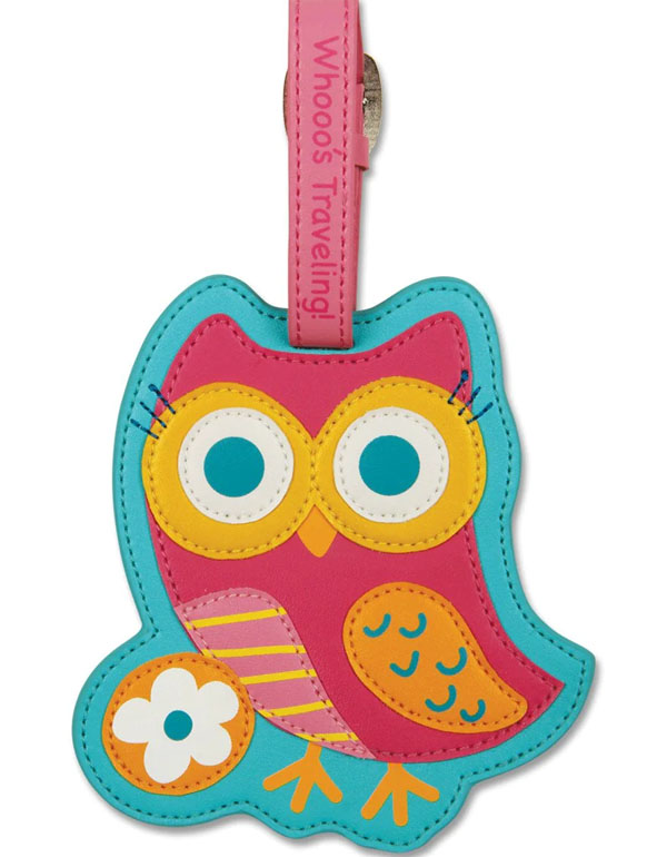 Cover: Stephen Joseph Luggage Tag Owl