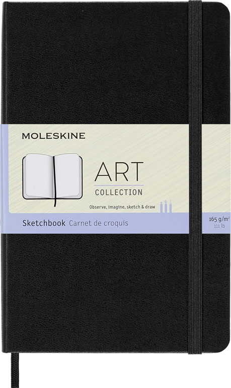 Moleskine Art Sketchbook Medium Black