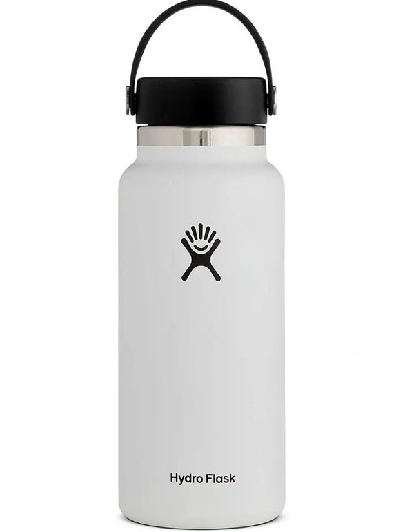 Cover: Hydro Flask Wide Flex Cap White 946ml