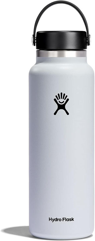 Hydro Flask 40 Oz Wide Flex Cap White