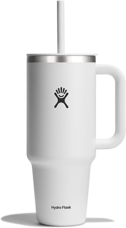 Cover: Hydro Flask 40 Oz All Around Travel Tumbler White