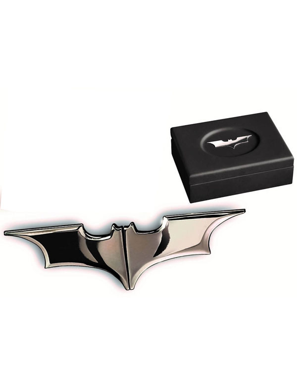 Batman Batarang Money Clip - Dark Chrome
