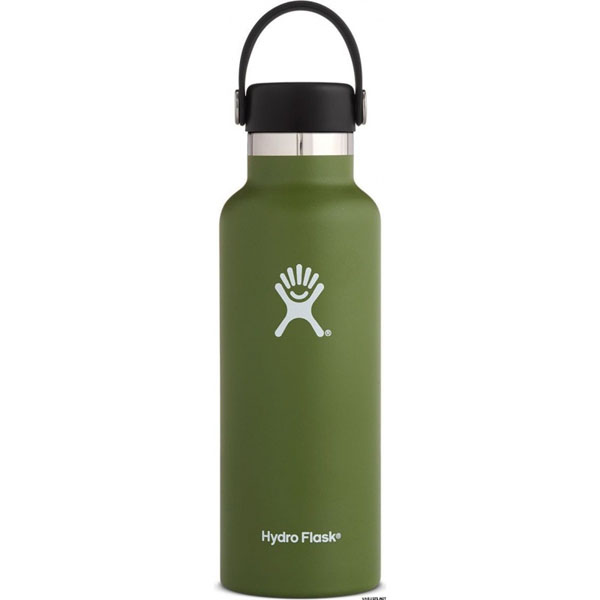 Hydro Flask 18 oz Standard Mouth w/Standard Flex Cap Olive