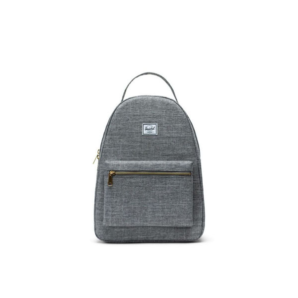 Herschel Nova Mid-Volume Color: Raven Crosshatch