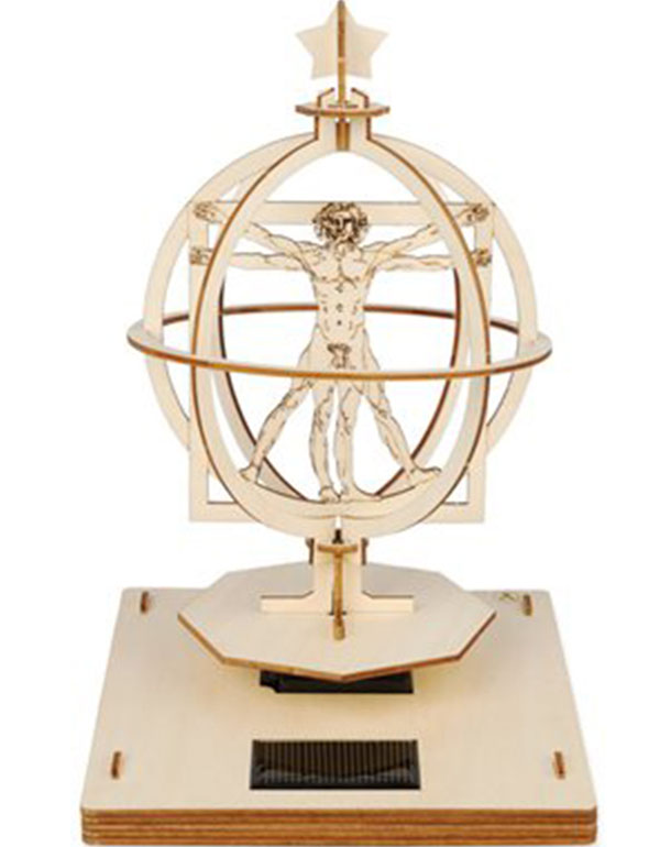 Balvi 3D Da Vinci Solar Powered Puzzle