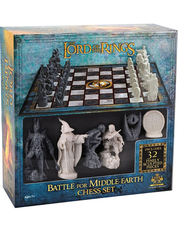 Change name to The Lord Of The Rings Battle For Middle-Earth Chess Set