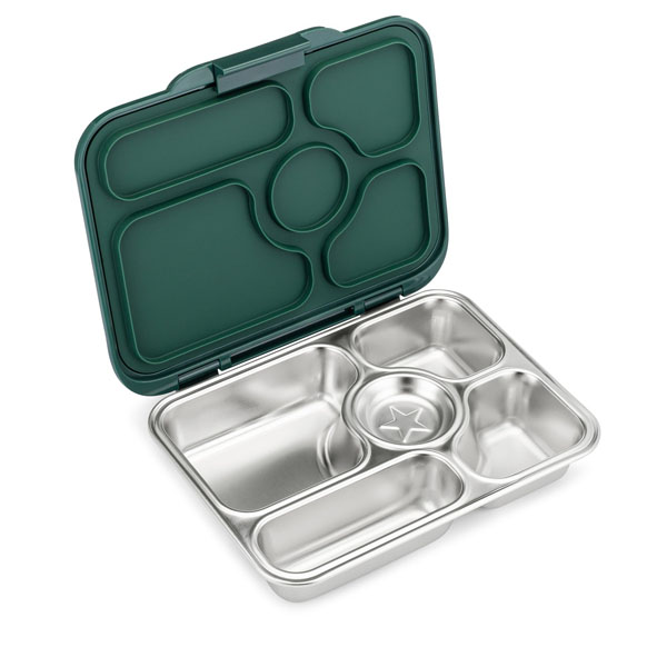 Yumbox Presto Stainless Steel Kale Green Lunch Box