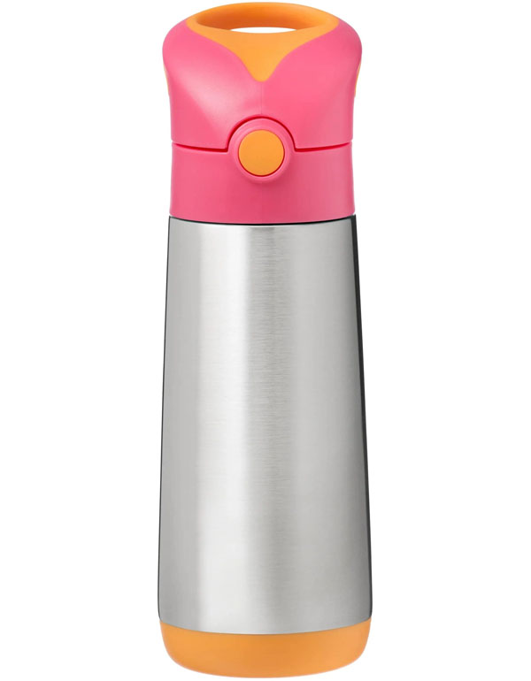 b.box Insulated Drink Bottle Strawberry Shake 500ml