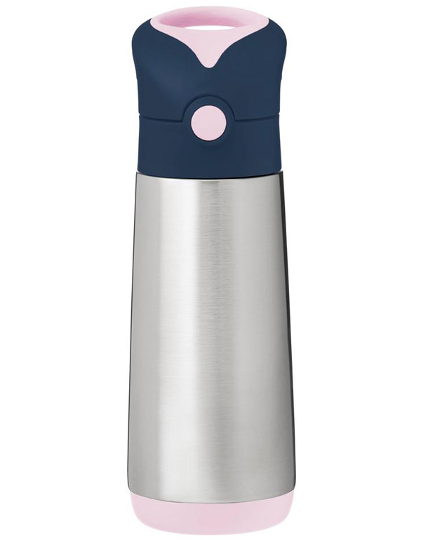 Cover: b.box Insulated Drink Bottle Indigo Rose 500ml