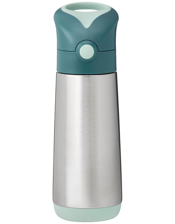b.box Insulated Drink Bottle Emerald Forest 500ml