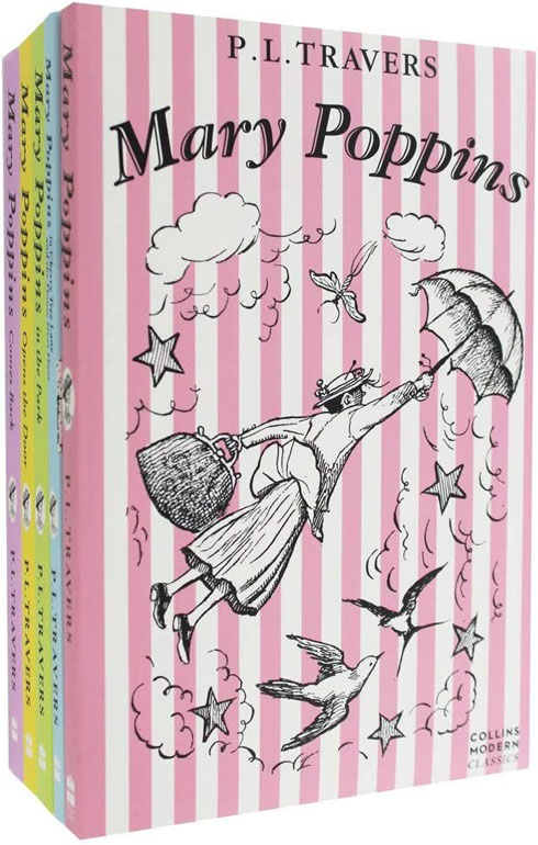 Mary Poppins 5 Books Collection Set