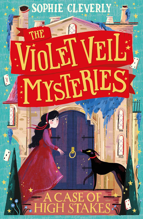 Cover: A Case of High Stakes (The Violet Veil Mysteries, Book 3)