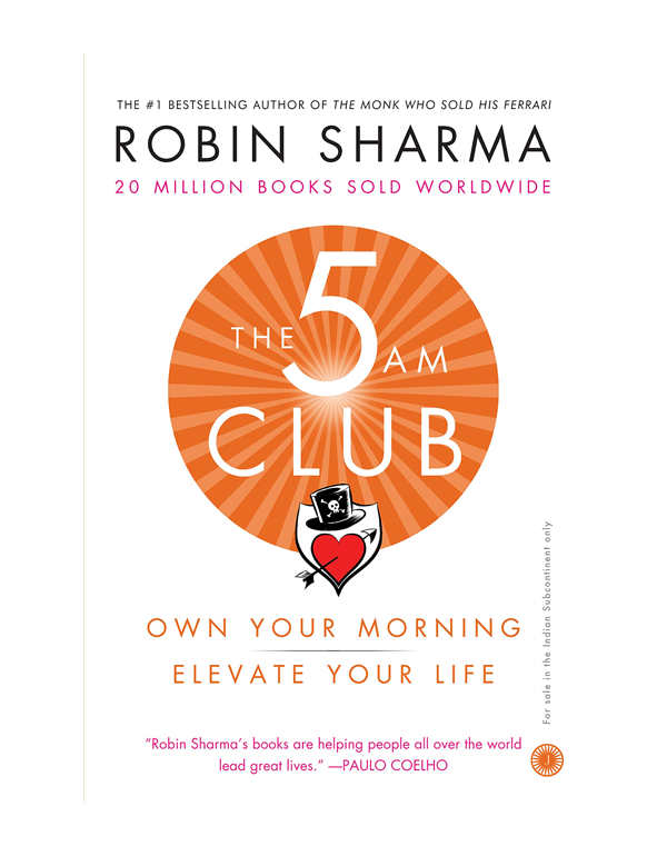 Cover: The 5 AM Club: Own Your Morning, Elevate Your Life