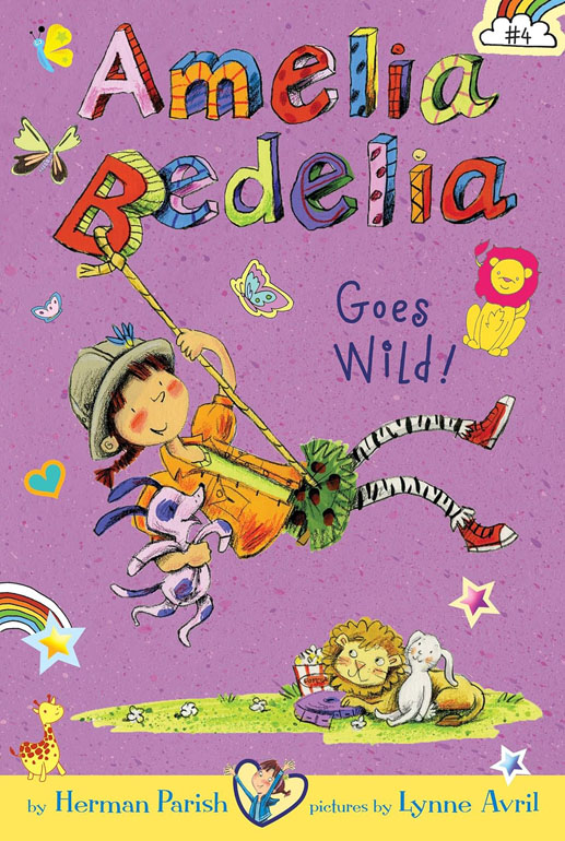 Cover: Amelia Bedelia Chapter Book #4: Amelia Bedelia Goes Wild!