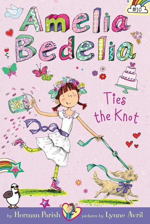 Cover: Amelia Bedelia Chapter Book #10: Amelia Bedelia Ties the Knot