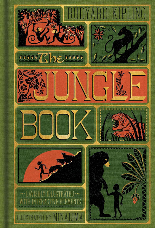 Cover: The Jungle Book (MinaLima Edition) (Illustrated with Interactive Elements)