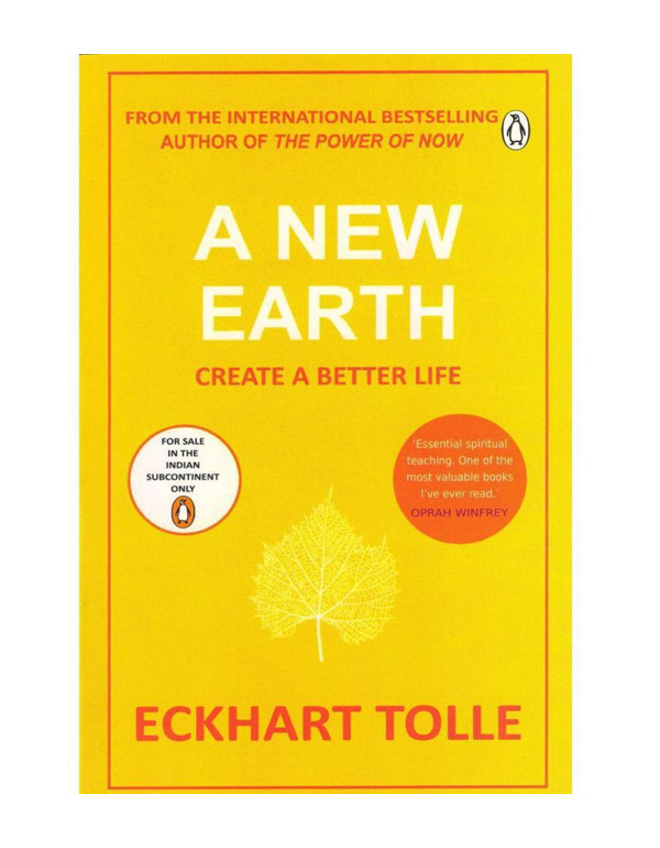 Cover: A New Earth: Create a Better Life