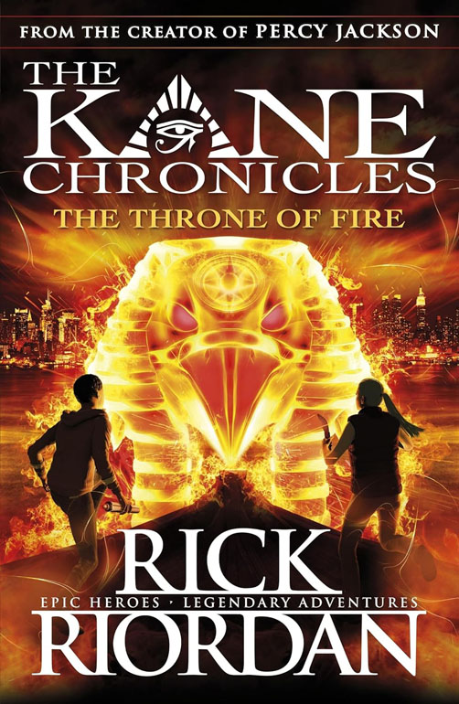 Cover: The Throne Of Fire (The Kane Chronicles Book 2)