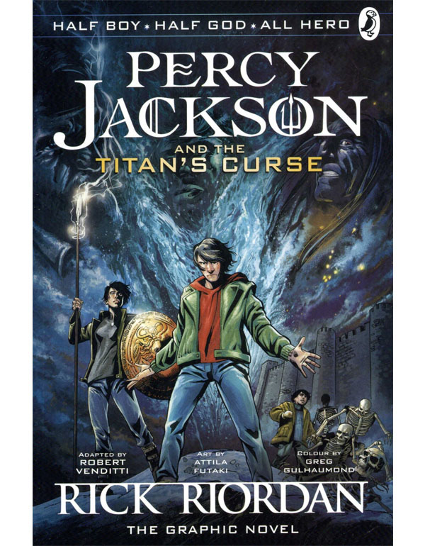 Cover: Percy Jackson and the Titan's Curse: The Graphic Novel