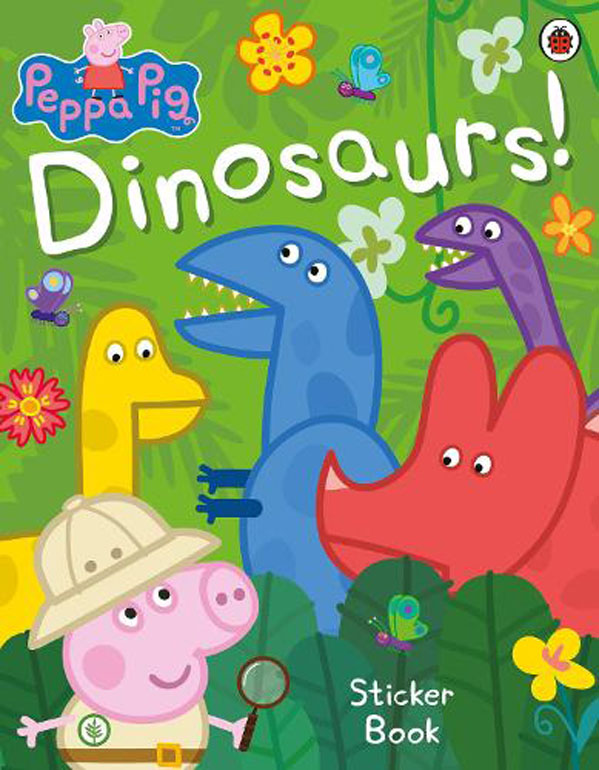 Cover: Peppa Pig: Dinosaurs! Sticker Book
