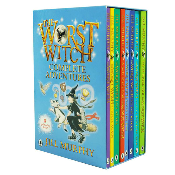 Worst Witch 8 Books Young Adult Collection Paperback Box Set By - Jill Murphy