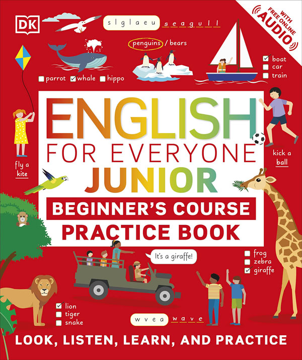 Cover: English for Everyone Junior Beginner's Practice Book