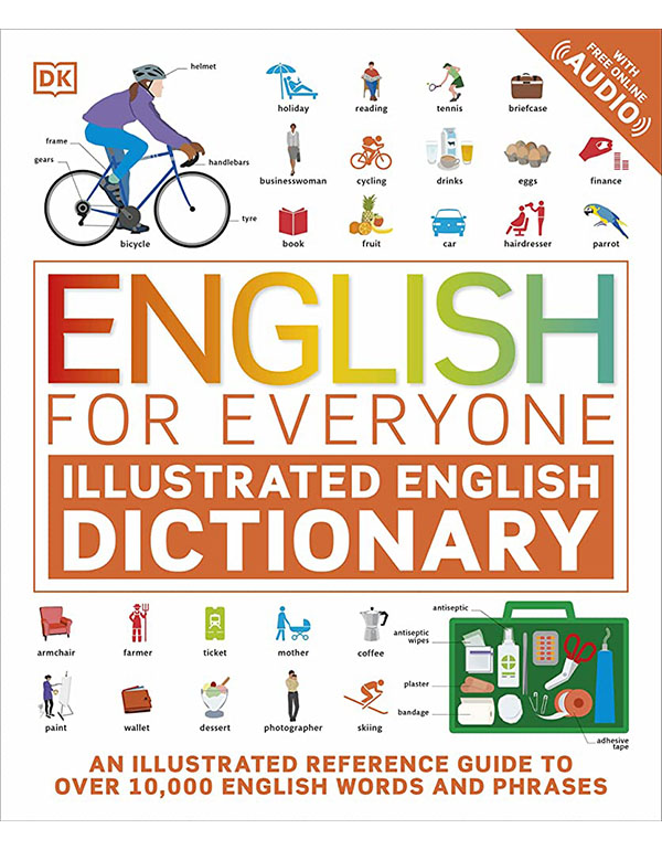 Cover: English for Everyone Illustrated English Dictionary with Free Online Audio