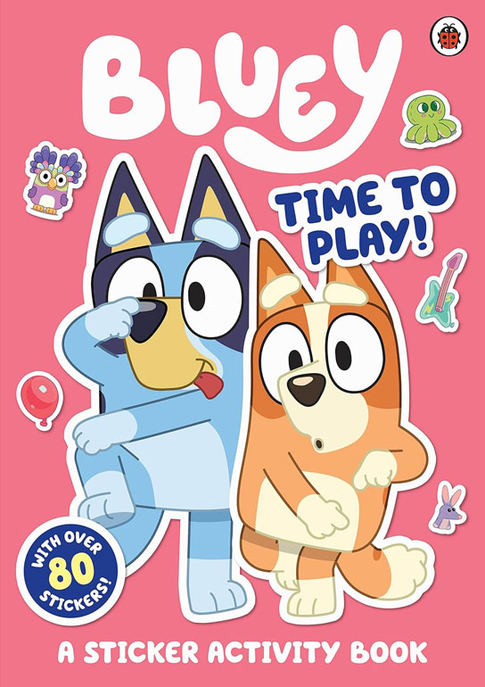 Cover: Bluey: Time To Play Sticker Activity