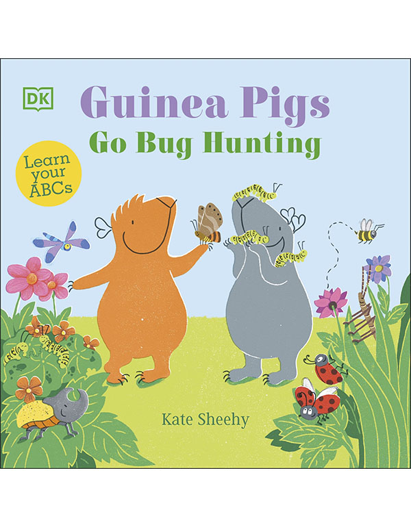 Cover: Guinea Pigs Go Bug Hunting: Learn Your Abcs