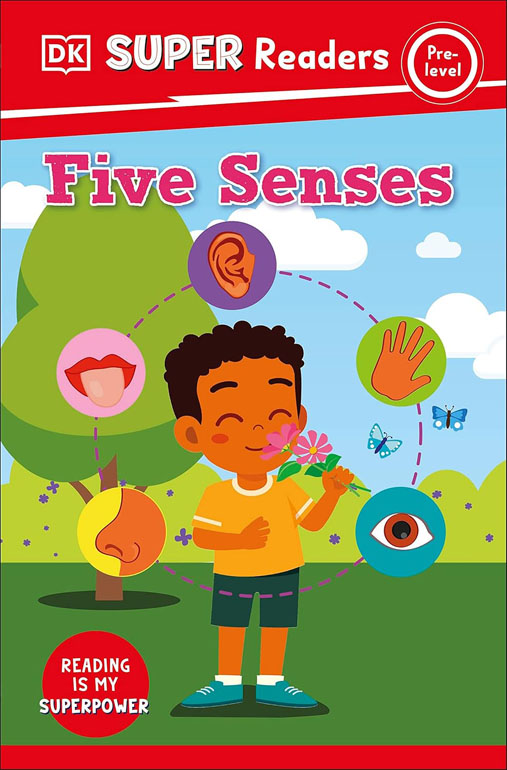 Cover: DK Super Readers Pre-Level Five Senses
