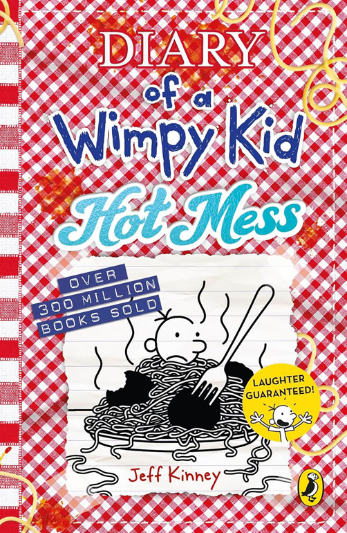 Cover: Diary of a Wimpy Kid: Hot Mess (Book 19)