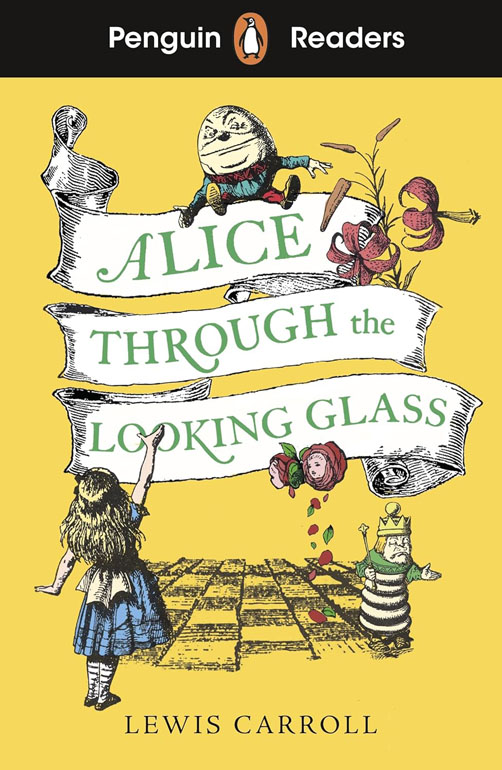 Cover: Penguin Readers L-3: Alice Through the Looking Glass