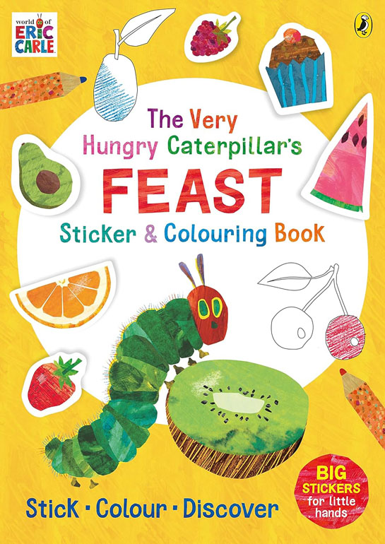 The Very Hungry Caterpillar’S Feast Sticker And Colouring Book