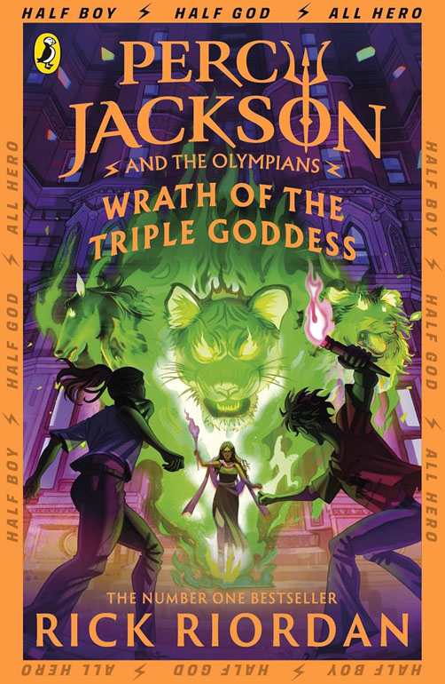 Cover: Percy Jackson and the Olympians: Wrath of the Triple Goddess