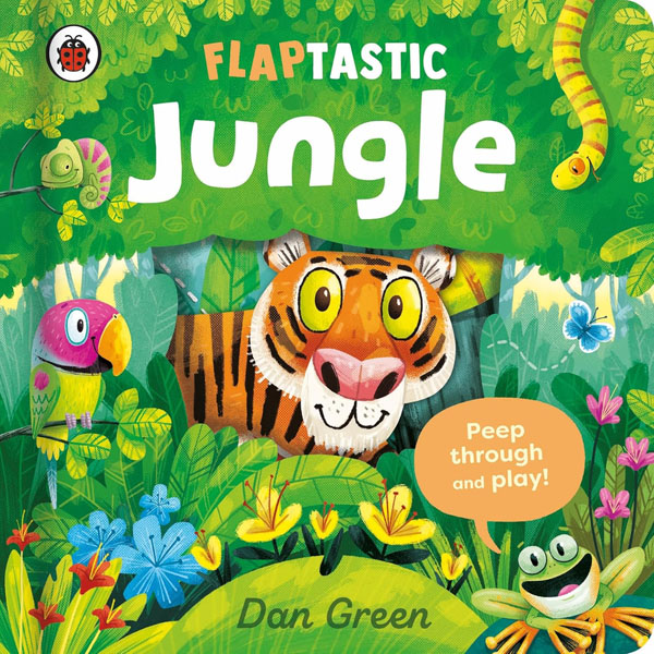 Cover: Flaptastic Jungle: Peep through and play!