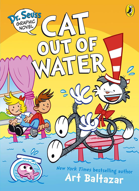 Cover: Dr. Seuss Graphic Novel: Cat Out of Water: