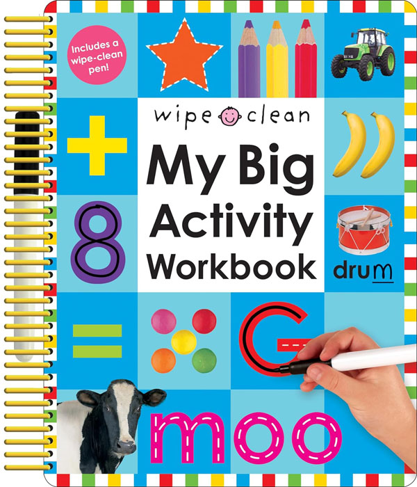 Cover: Wipe Clean: My Big Activity Workbook