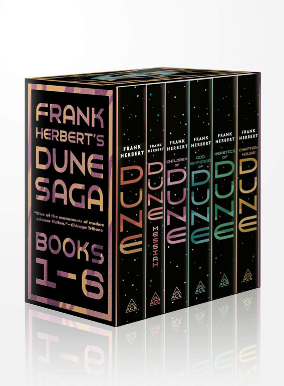 Frank Herbert's Dune Saga 6-Book Boxed Set
