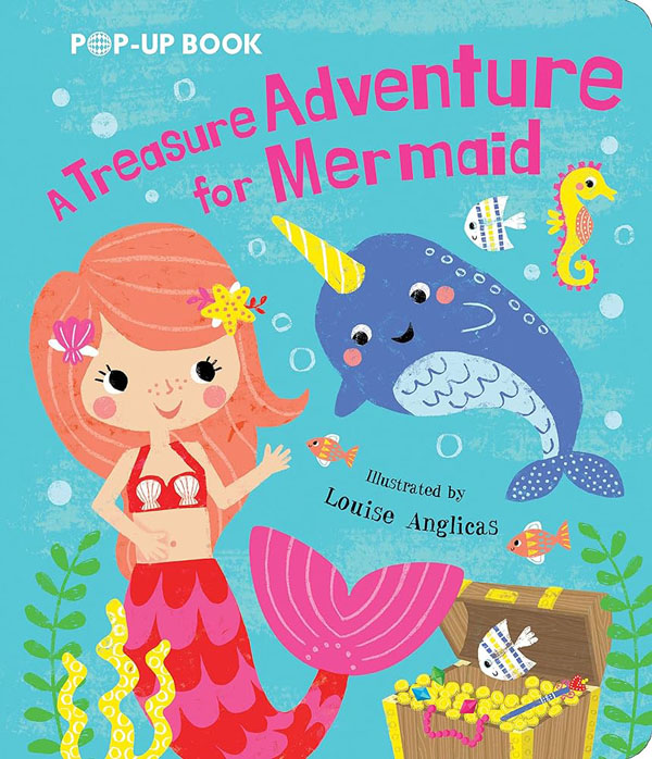 Treasure Adventure For Mermaid Pop-Up Book