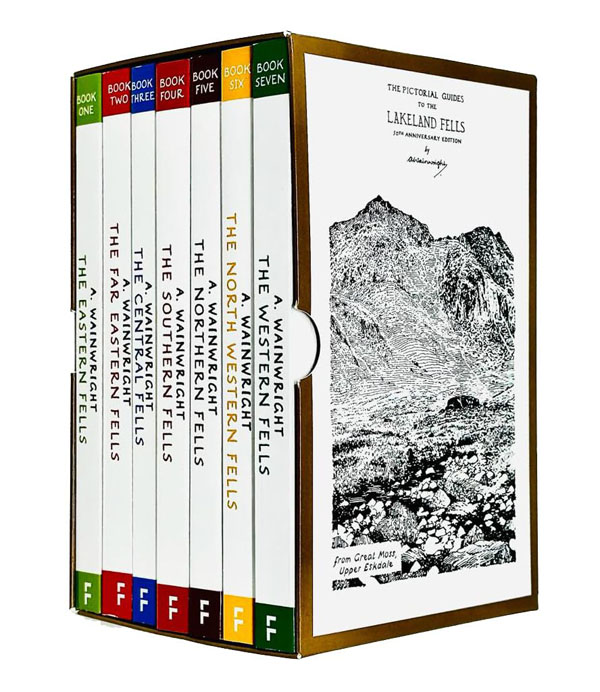 Cover: The Pictorial Guide To Lakeland Fells 7Books Box Set Collection 50Thanniversary Edition