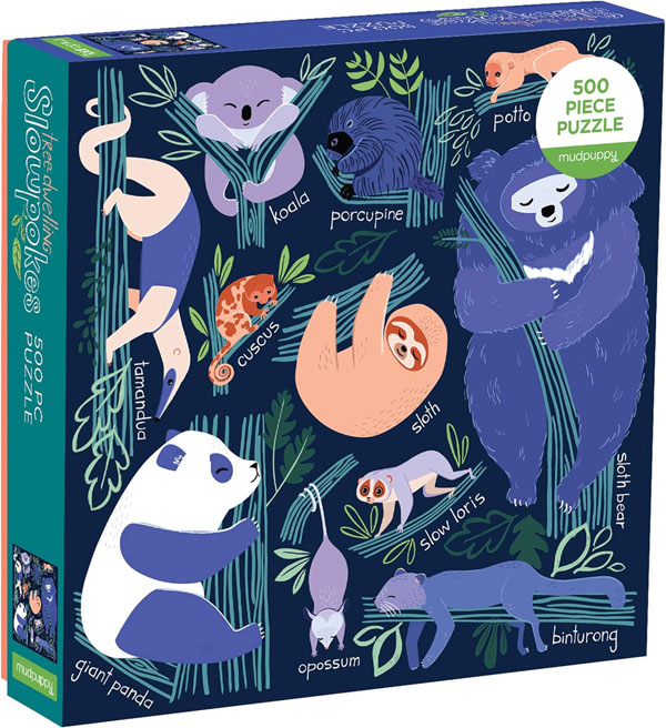 Tree-Dwelling Slowpokes 500 Piece Family Puzzle
