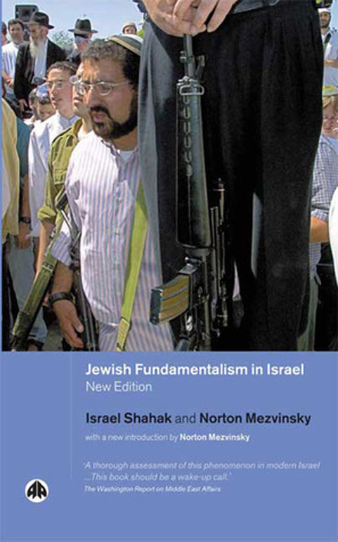 Cover: Jewish Fundamentalism in Israel