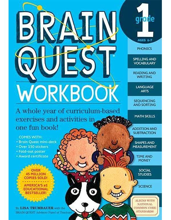 Brain Quest Workbook Grade 1