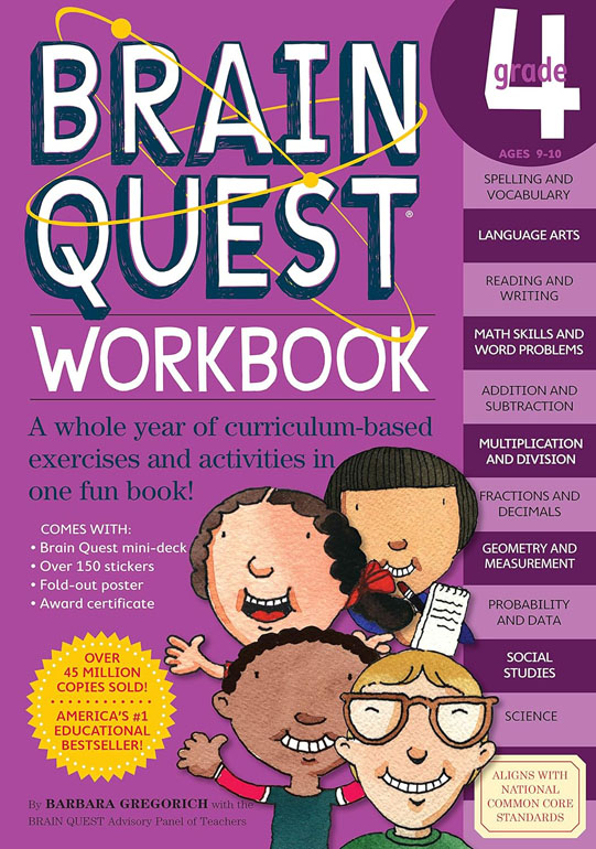 Brain Quest Workbook: 4Th Grade