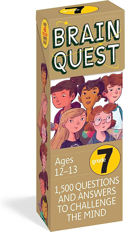 Brain Quest 7th Grade Q&A Cards