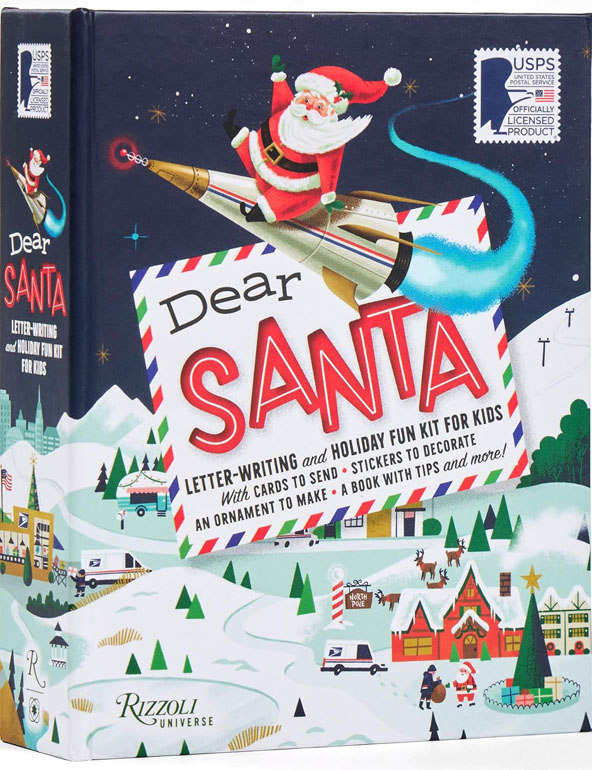 Cover: Dear Santa: Letter-Writing and Holiday Fun Kit for Kids