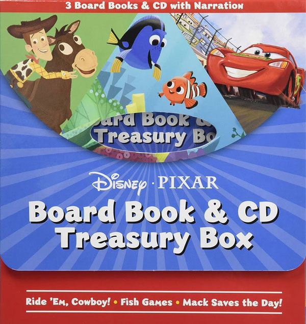 Cover: Disney Pixar Board Book And Cd Treasury Box