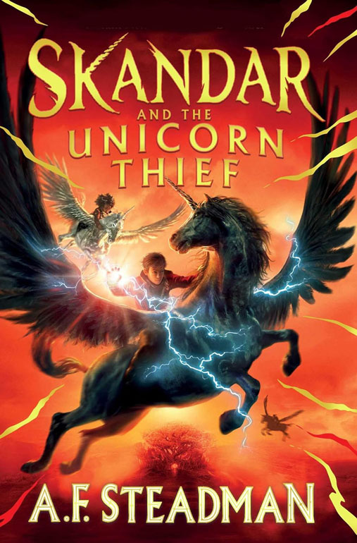 Cover: Skandar And The Unicorn Thief