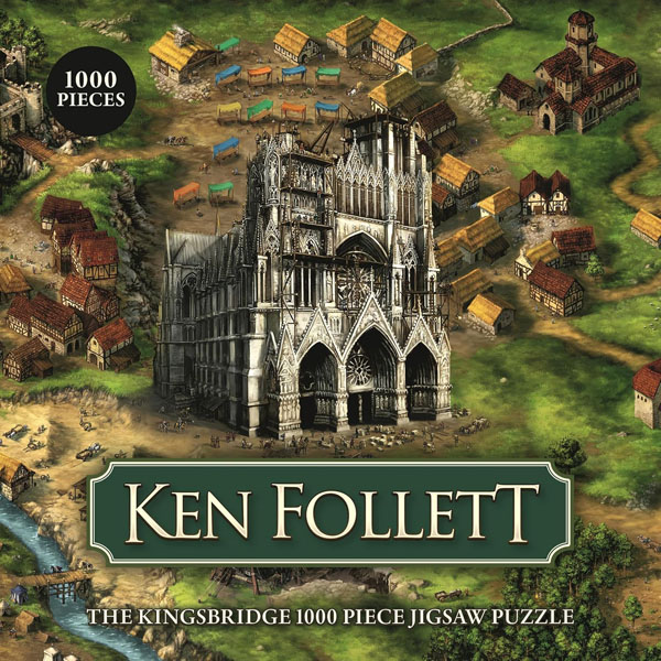 Cover: Ken Follett: The Kingsbridge 1000-piece jigsaw puzzle